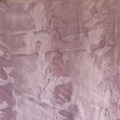 Faux Fur Pony Skin Velboa Fabric Material - Dusty Pink, 1MTR 150cmx100cm
