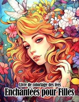 Livre de coloriage des fées enchantées pour filles: Pages de coloriage du monde fantaisiste mettant en