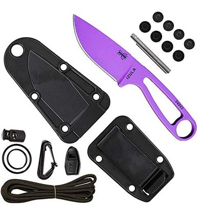 ESEE - Outdoorkit - Lemmetlengte: 6,68 cm - Izula Purple met kit