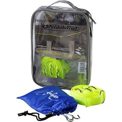 Speedminton , Easy Court Pro Campo original para Speed Badminton Crossminton também futebol unissexo adulto, amarelo, 15 cm