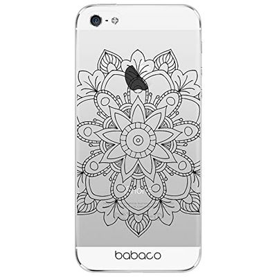 ERT GROUP etui na telefon Apple Iphone 5/5S/SE, case oryginalny i oficjalnie licencjonowany przez Babaco, wzór Mandalas 006, optymalnie dopasowane, plecki z TPU częściowo przeźroczyste