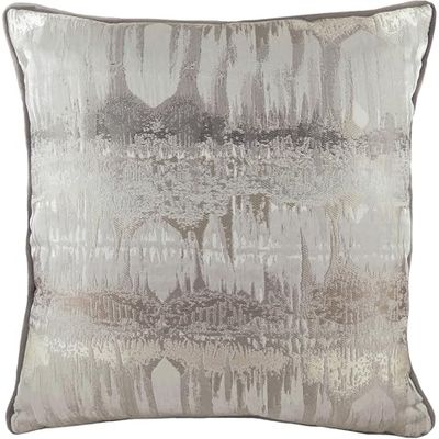 Evans Lichfield Inca Jacquard metallisk fjäder rik fylld kudde