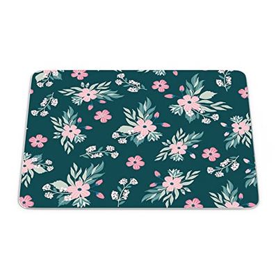 Bonamaison, Alfombrilla Rectangular para ratón con Estampado Digital, Base Antideslizante, para Oficina y hogar, tamaño: 22 x 18 cm