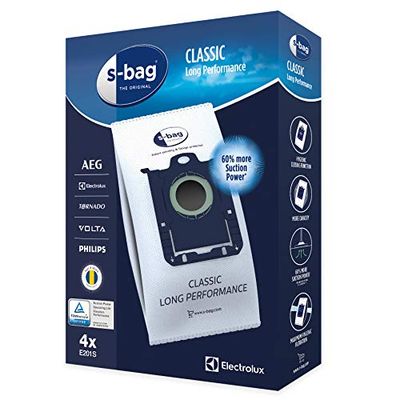 ELECTROLUX E201S - 4 sacos S-Bag de alto desempenho