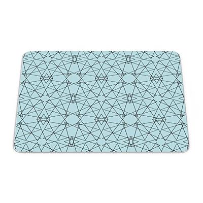 Bonamaison, Rectangular Digital Printed Mouse Mat Non-Slip Bottom for Office and Home Size: 22 x 18 cm