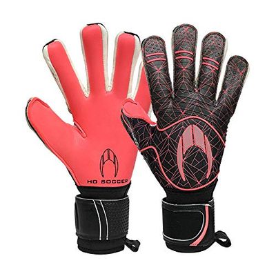 HO Soccer Eskudo Architect Negative Burgundy Guantes de Portero, Unisex Adulto, Negro/Rosa, 7