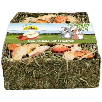 JR Farm - Ciotola di fieno con frutta, 100 g