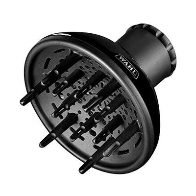 Wahl Universal Diffuser, Hairdryer Attachment, Curly Hairstyling, Wavy Hair Styling, Frizz Free Hair Drying, One Size Fits All Diffuser, Adjustable Airflow Dryer, Max Barrel Size: 52mm