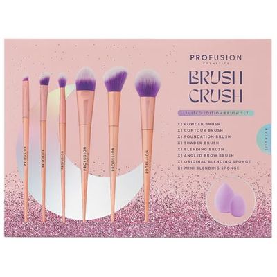 Profusion Cosmetics Brush Crush - Set di 8 pennelli