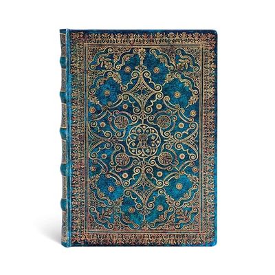 Paperblanks Azure (Equinoxe) Midi Lined Hardcover Journal (Elastic Band Closure): Lined Midi