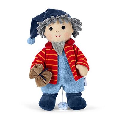 Sterntaler Peluche Musicale, Marchand de Sable en Peluche, Boîte à Musique Remplaçable, Taille: L, Multicolore