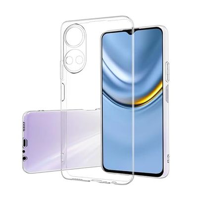 Transparante hoes voor Honor Play 30 Plus, 【Niet vergelend】Dunne beschermhoes, schokbestendig, krasbestendig, transparante achterkant van zachte TPU-siliconen, transparant