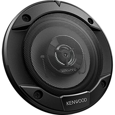 Kenwood Altavoces Coaxiales para Coche (220 W; 100 mm; 21 W RMS) con Tweeter Mejorado - Equipo de 2 vías y 2 Altavoces para Montaje Empotrado Coche KFC-S1066 Negro