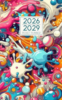 2026-2029 Pocket Planner: 4 year Pocket Calendar January 2026 to December 2029