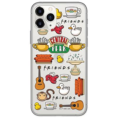 ERT GROUP etui na telefon Apple Iphone 11, case oryginalny i oficjalnie licencjonowany przez Friends, wzór 014, optymalnie dopasowane, plecki z TPU częściowo przeźroczyste
