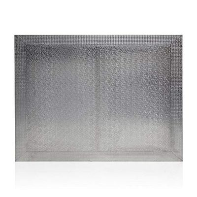 Menzzo Reverie - Cabecero de Cama, Madera, Plateado, 160 x 7 x 120 cm