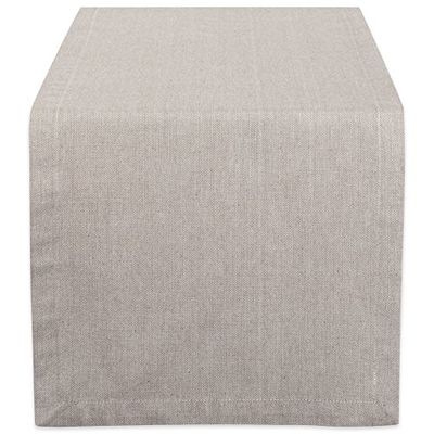 DII CAMZ38733 Chemin de Table en Chambray Massif 35,6 x 182,9 cm