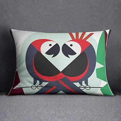 Questo Casa Dekorativt kuddöverdrag, dekorativt örngott, heminredning, för soffa, kafé, storlek: 35 x 50 cm – designad och tillverkad i Turkiye