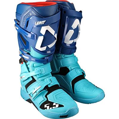 Leatt 3022060106 laarzen 5,5 inch Flexlock, US13/UK12/EU48/cm 31,5, blauw