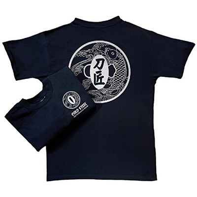 Cold Steel Unisex Mens kleding T-shirts korte mouw, Multi, One Size