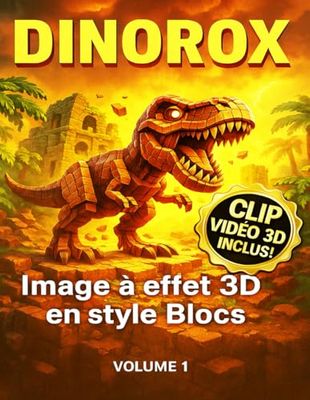 Dinorox: Les Dinosaures pour enfants: Les Dinosaures pour enfants : Un livre rempli d’images 3D incroyables