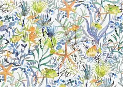 Ocean Dream Note Cards (14 Cards, 15 self-Sealing envelopes)