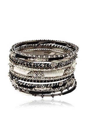 Amrita Singh armband Imperial zwart/ecru