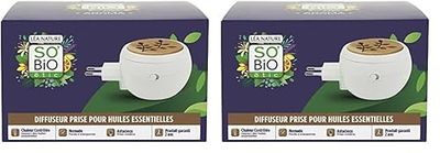 So'Bio étic - Diffuseur d'huiles essentielles - prise murale (Lot de 2)