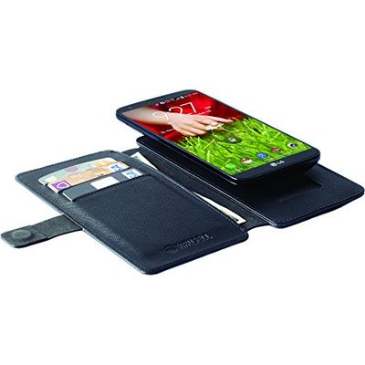 Krusell Malmö - Fundas para teléfonos móviles (125 x 71 x 12 mm) Negro