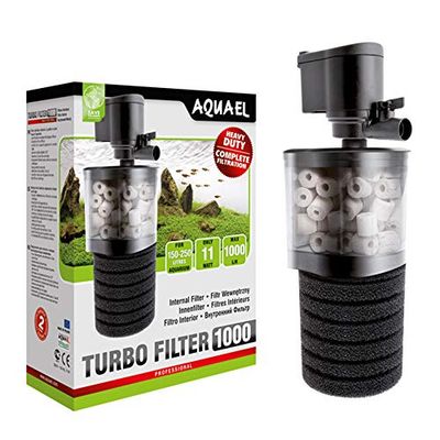 AquaEl Filtre Turbo Filter 1000 L/H pour Aquariophilie, Purificateur d'air