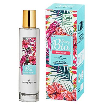 Christine Arbel Story Bio Dream Floral Eau De Toilette Kvinna Spray 50 ml certifierad ekologisk Cosmos Organic