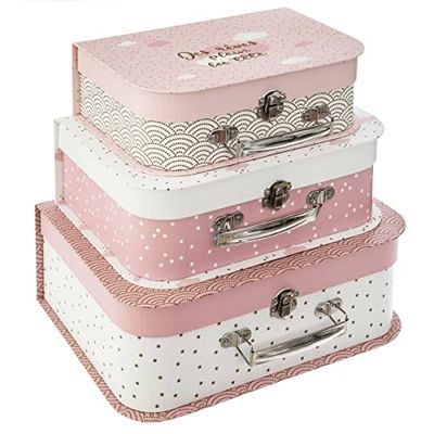 Atmosphera - Set de 3 valisettes Enfant Douceur