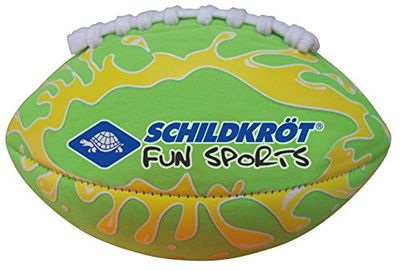 NEOPREN Mini American Football, G2, grön/gul, sköldpadda Funsports