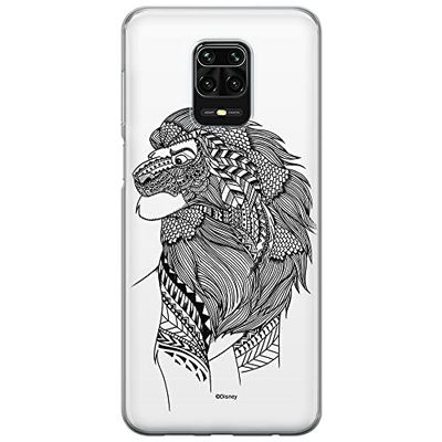 ERT GROUP mobiltelefonfodral för Xiaomi REDMI NOTE 9 PRO/ 9S originalt och officiellt licensierat Disney mönster Simba & Friends 006, fodral tillverkad av TPU-plast