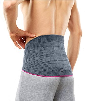 medi Lumbamed basic Ortese dorsal para homem, prateado, tamanho III | órteses para estabilizar a coluna lombar