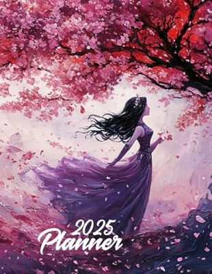 Sakura Weekly Planner 2025: including Monthly and Yearly layouts