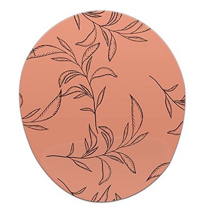 Bonamaison, Ergonomische muismat met polssteun, digitaal bedrukte muismat tegen schede problemen, antislip onderkant, voor kantoor en thuis, afmetingen: 20 x 23 cm