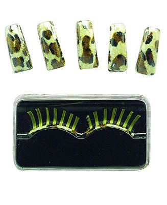 Ciao 79409 – Set pestañas y uñas vellutate postizas animales, modelos surtidos