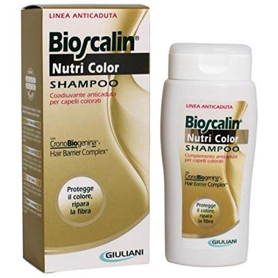 BIOSCALIN OIL Nutri Color, Shampoo con Coadiuvante Anticaduta Capelli Colorati, 2000ml