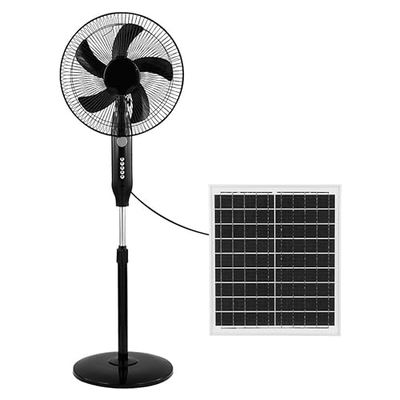 Eden pulse Solar ventilator, zwart, 30 W, 5 vleugels, USB-aansluiting, 120 < 133 x 43 x 38 cm