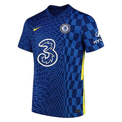 NIKE Unisex Chelsea, 2021/22 säsong, spelutrustning, Jersey Home Jersey
