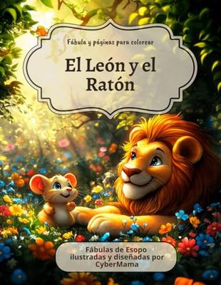 El León y el Ratón: Fábula y páginas para colorear