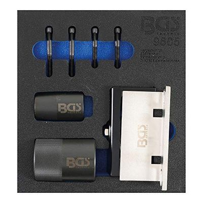 BGS 9605 | Gereedschapmodule 1/6: Nokkenas-blokkeergereedschap- en gereedschapset voor krukas-afdichtring | voor Ford, Volvo 2.5 Turbo