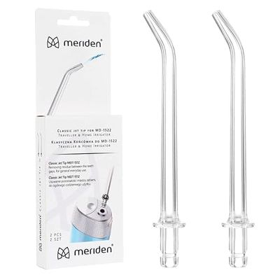 Repuesto clásico Consejos de irrigación MDT-1512 boquillas de repuesto para irrigador Meriden (Meriden Home & Travel MD-1522) (2 unidades)