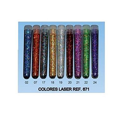 Skarel GoodMark Maquillaje Purpurina Plateado 3G, Plata