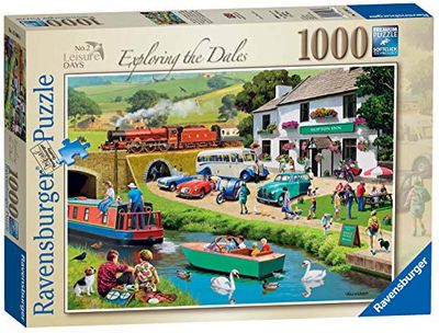 Ravensburger Leisure Days No.2 – Exploring The Dales 1000 Piece Jigsaw Puzzle for Adults & for Kids Age 12 and Up