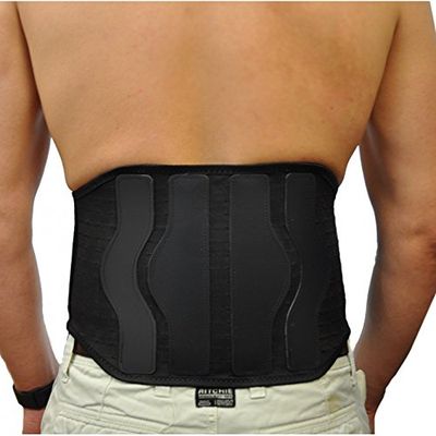 Smartool CEINTLOMBT2 Ceinture lombaire, Noir