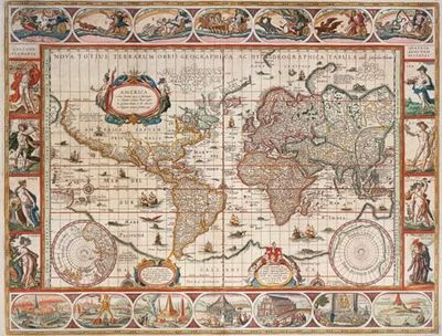 Ravensburger - Puzzle: Mapa Mundi 1650, 2000 peças, puzzle para adultos, quebra-cabeças para adultos, presentes a partir de 14 anos, 98 x 75 cm