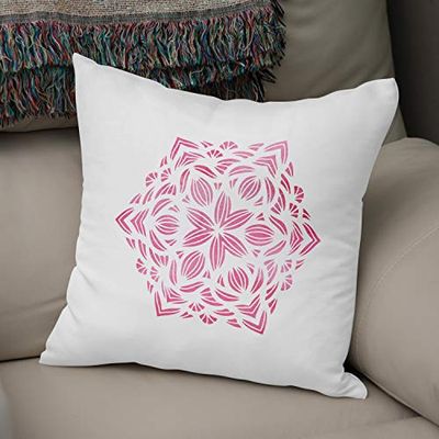 BonaMaison Fundas para Cojínes, Funda de Almohada para Sofá Coche Silla Oficina Cama Decorativa Moderna Decoración del Hogar, 43x43 Cm - Diseñado y Fabricado en Turquía