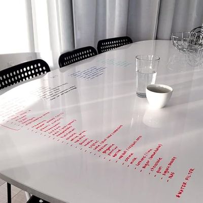 Ambiance Sticker Rotolo adesivo al metro – Adesivi rivestimento adesivo per cucina, mobili e bagno, lavagna trasparente, 60 cm x 9 m